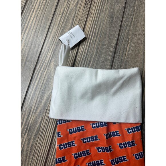 Syracuse University Cuse Christmas Stocking - Picture 3 of 5